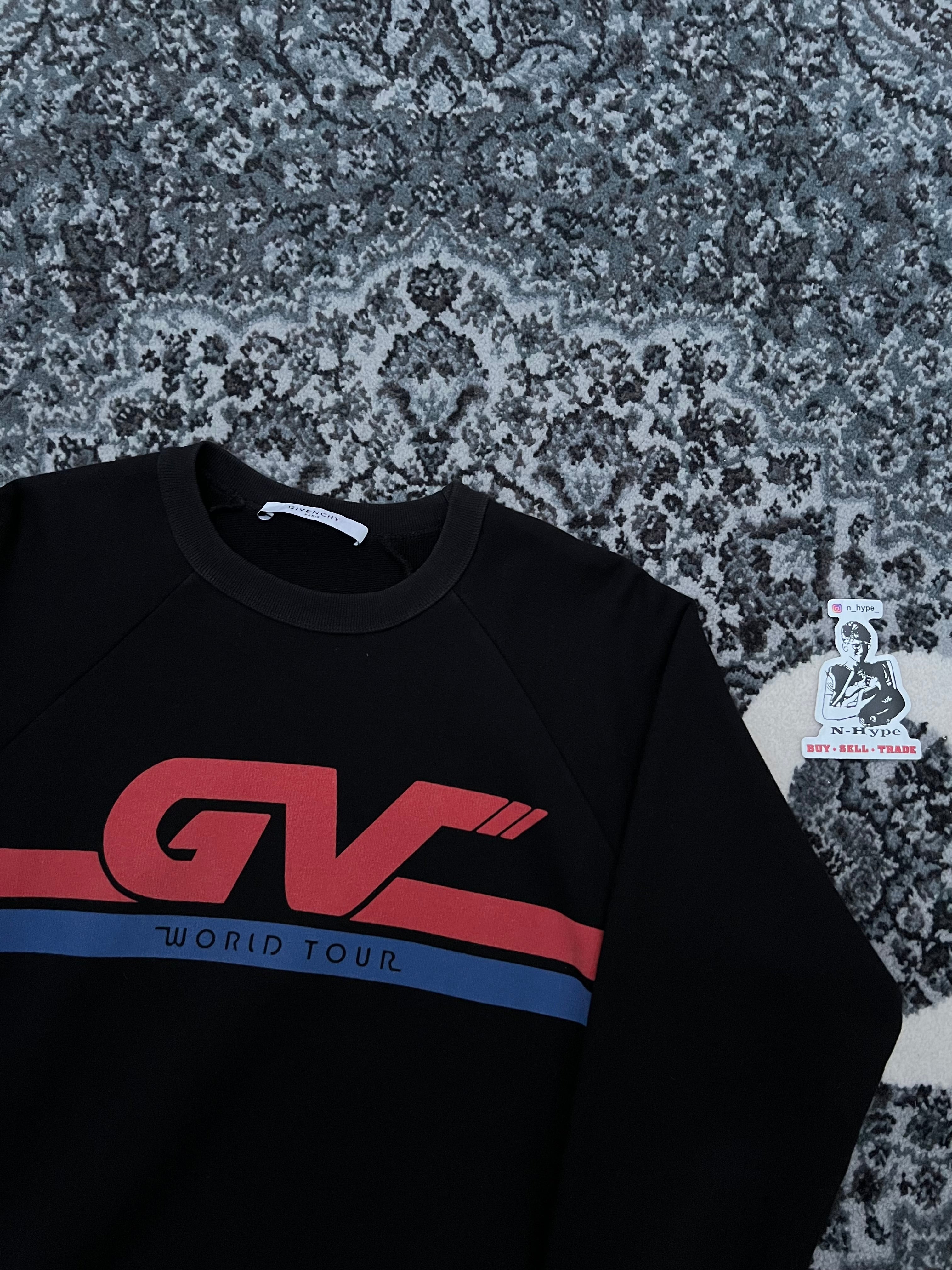 GIVENCHY GV Tour Sweatshirt Black