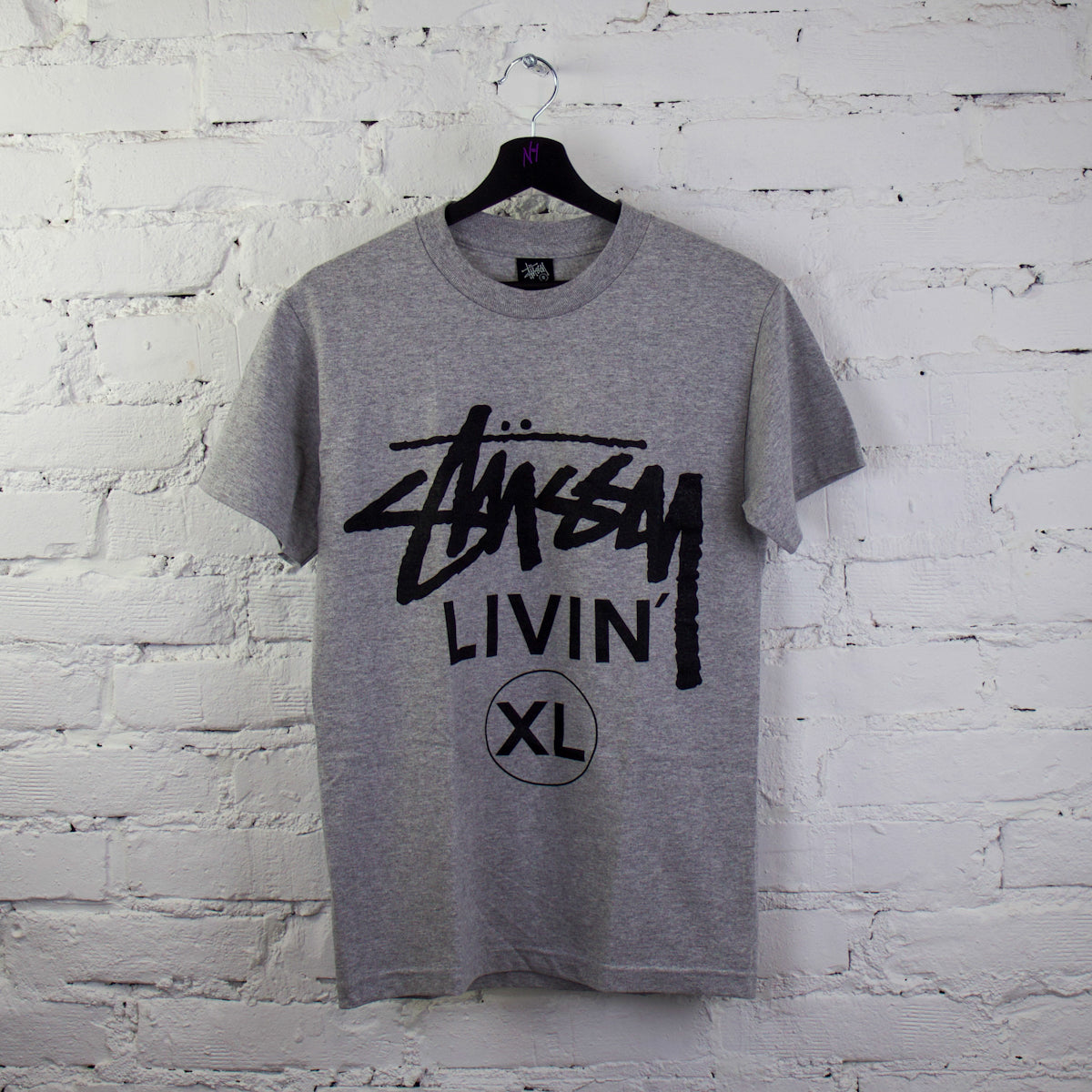 Stussy Livin XL Tee Grey