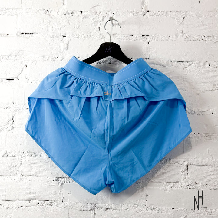 Alo Yoga Match Point Short Azure Blue