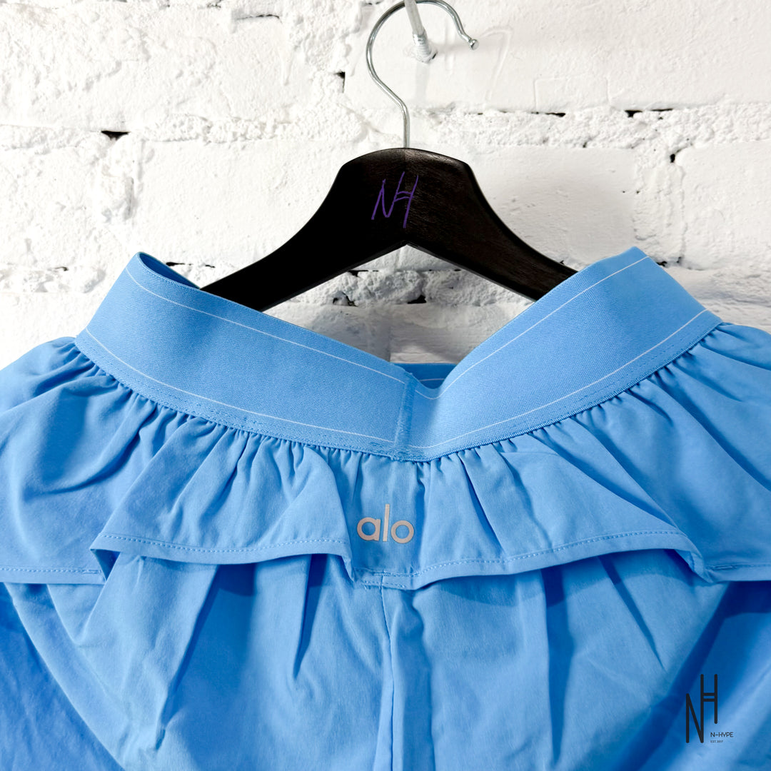 Alo Yoga Match Point Short Azure Blue