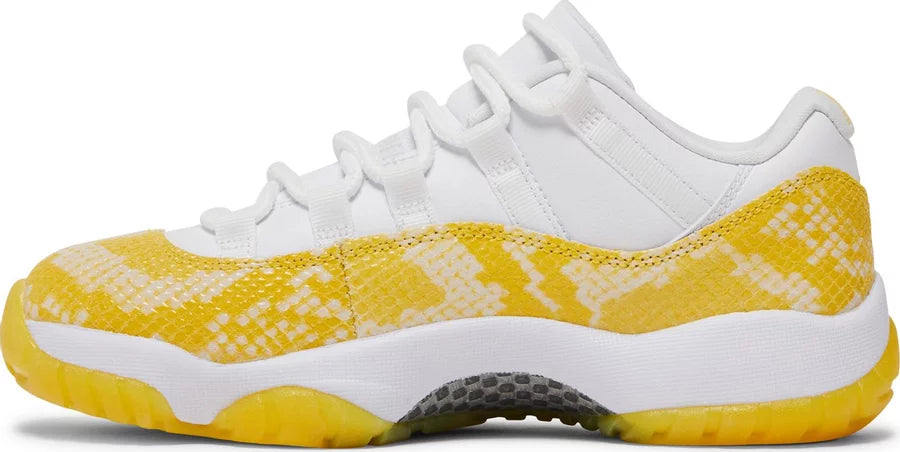 Jordan 11 Retro Low Yellow Snakeskin Women s AH7860 107 N Hype
