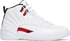 Jordan 12 retro black red hot sale