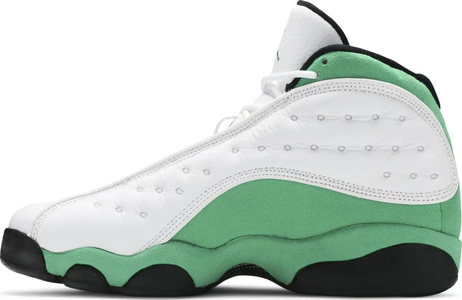 Jordan 13 Retro Weiß Lucky Green (GS)