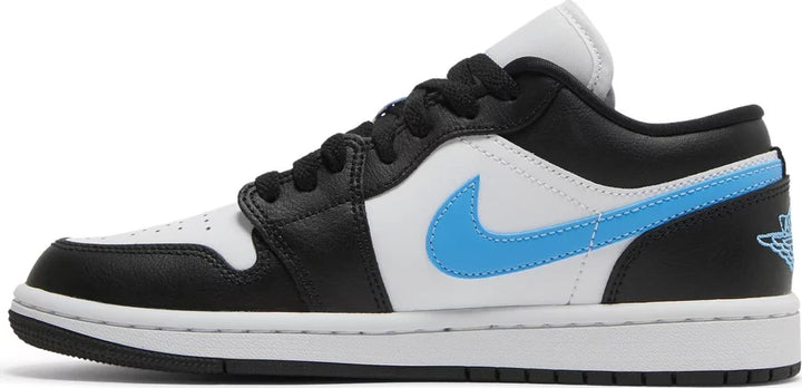 Jordan 1 Low Black University Blue White (W)