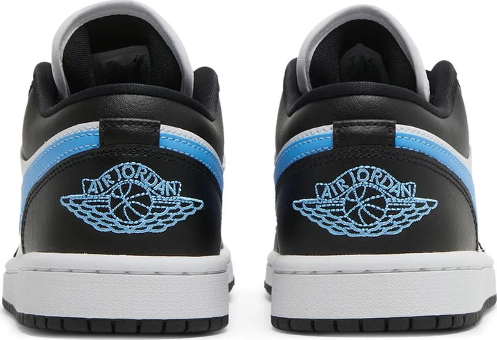 Jordan 1 Low Black University Blue White (W)