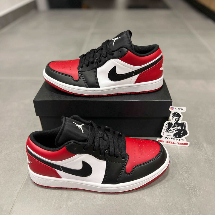 Jordan 1 Low Bred Toe