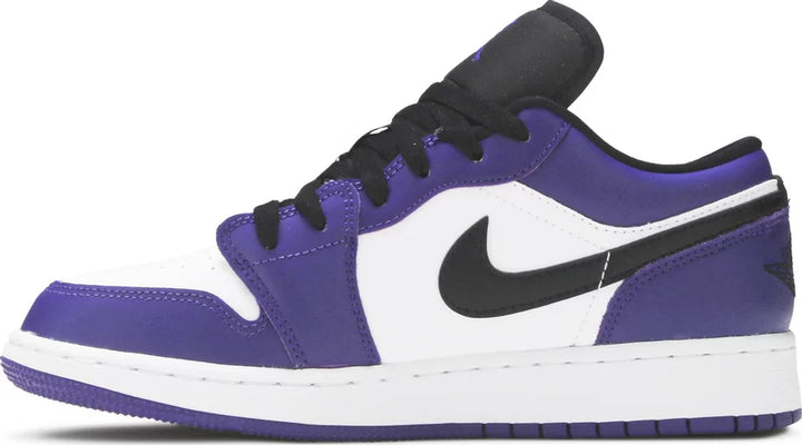 Jordan 1 Low Court Purple White (GS)