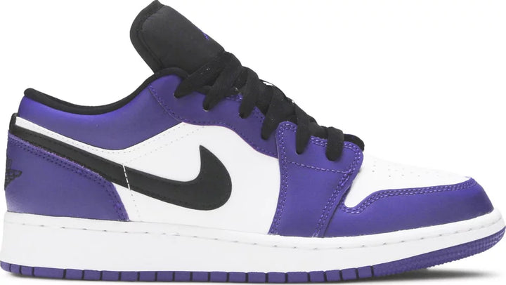 Jordan 1 Low Court Purple White (GS)