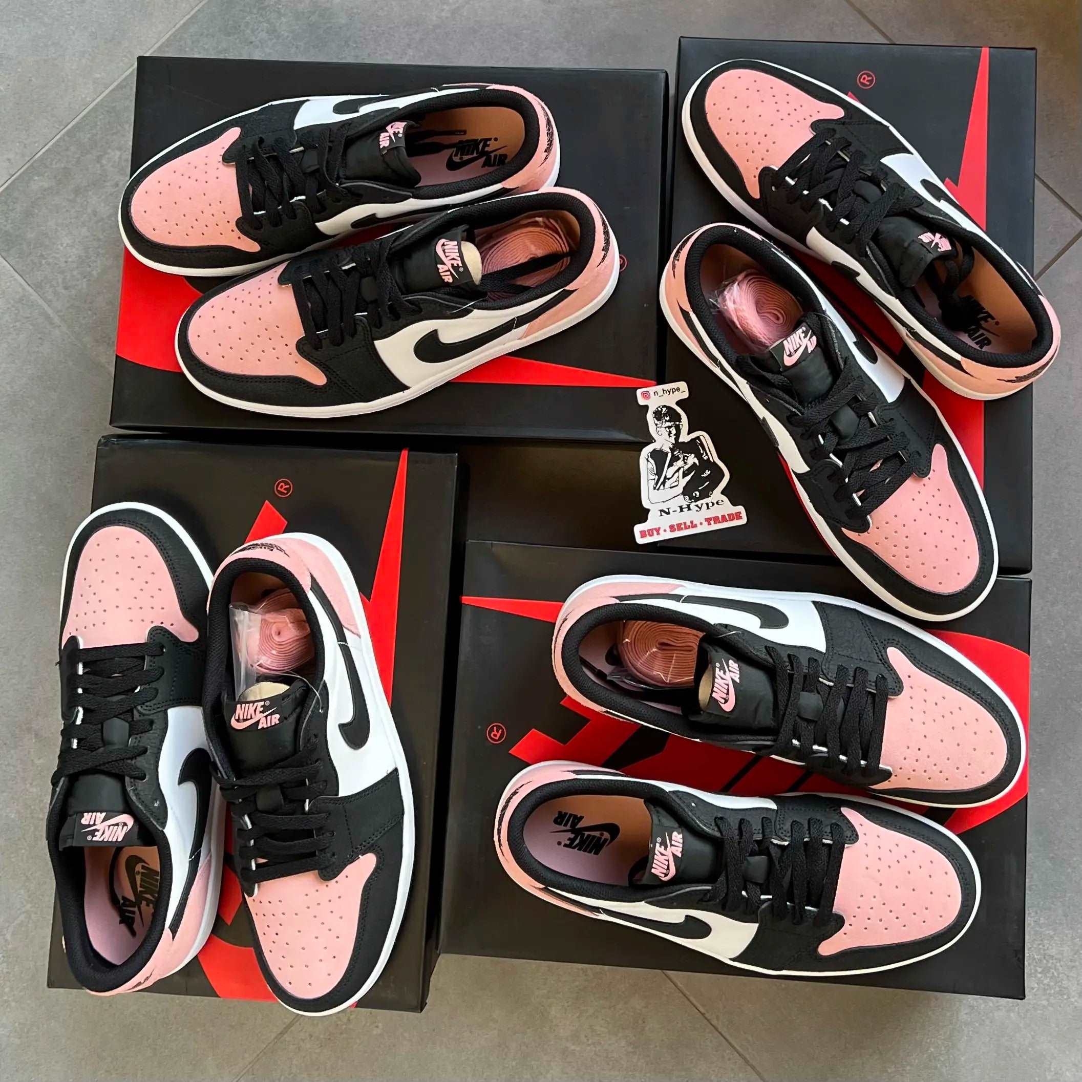 Jordan 1 Low OG Bleached Coral - CZ0790-061 - N-Hype