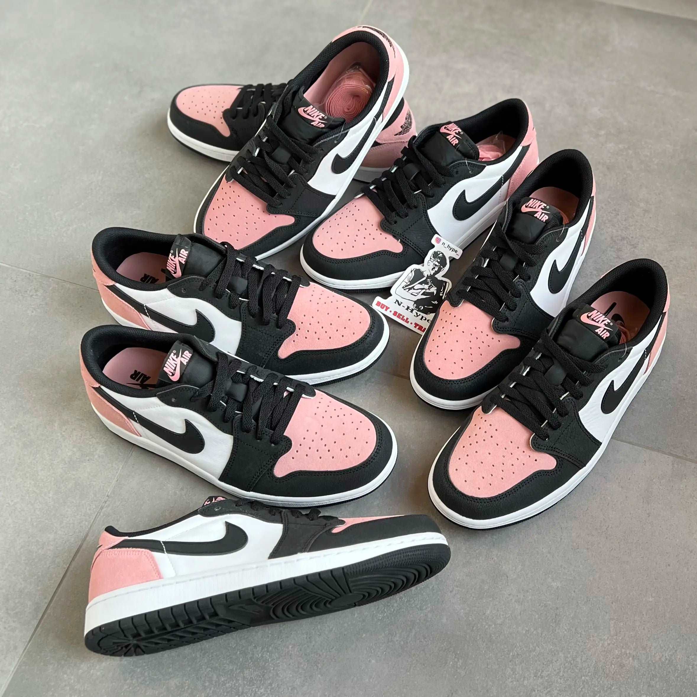 Jordan 1 Low OG Bleached Coral - CZ0790-061 - N-Hype