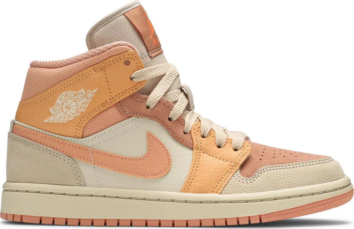 Jordan 1 Mid Apricot Orange (Women's)