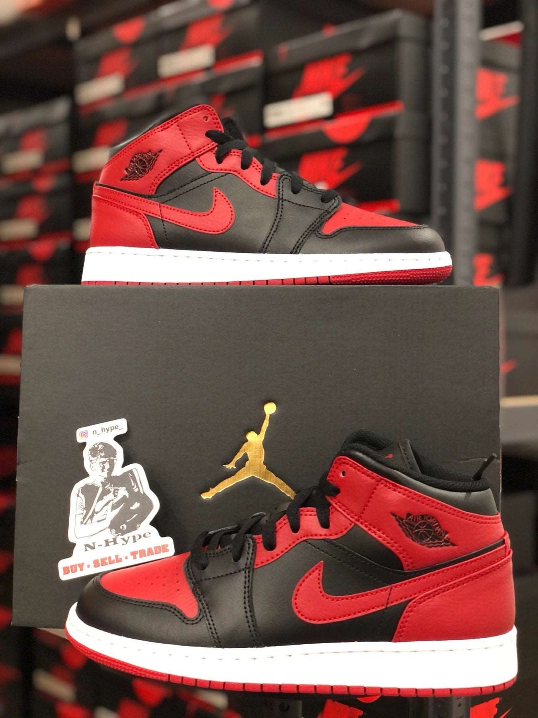 Jordan 1 Mid Banned 2020 (GS)