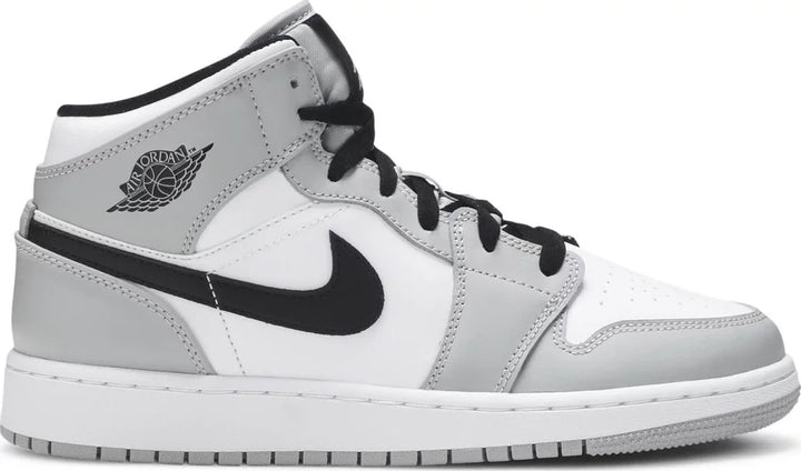 Jordan 1 Mid Light Smoke Grey (GS)