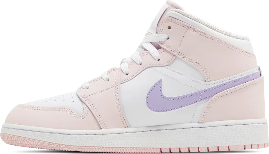 Jordan 1 Mid Pink Wash (GS)