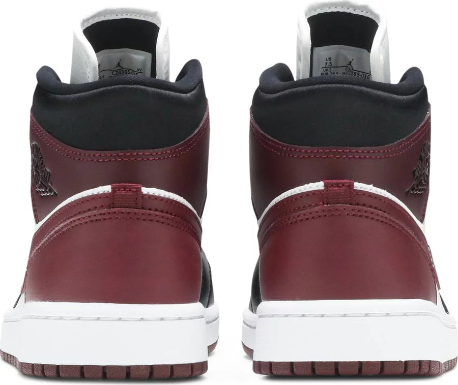 Jordan 1 Mid SE Black Dark Beetroot (Women's)