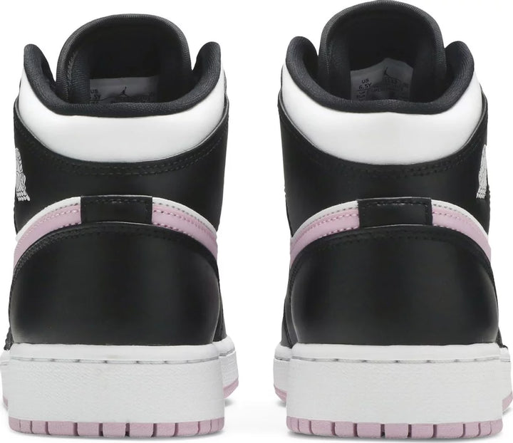 Jordan 1 Mid White Black Light Arctic Pink (GS)