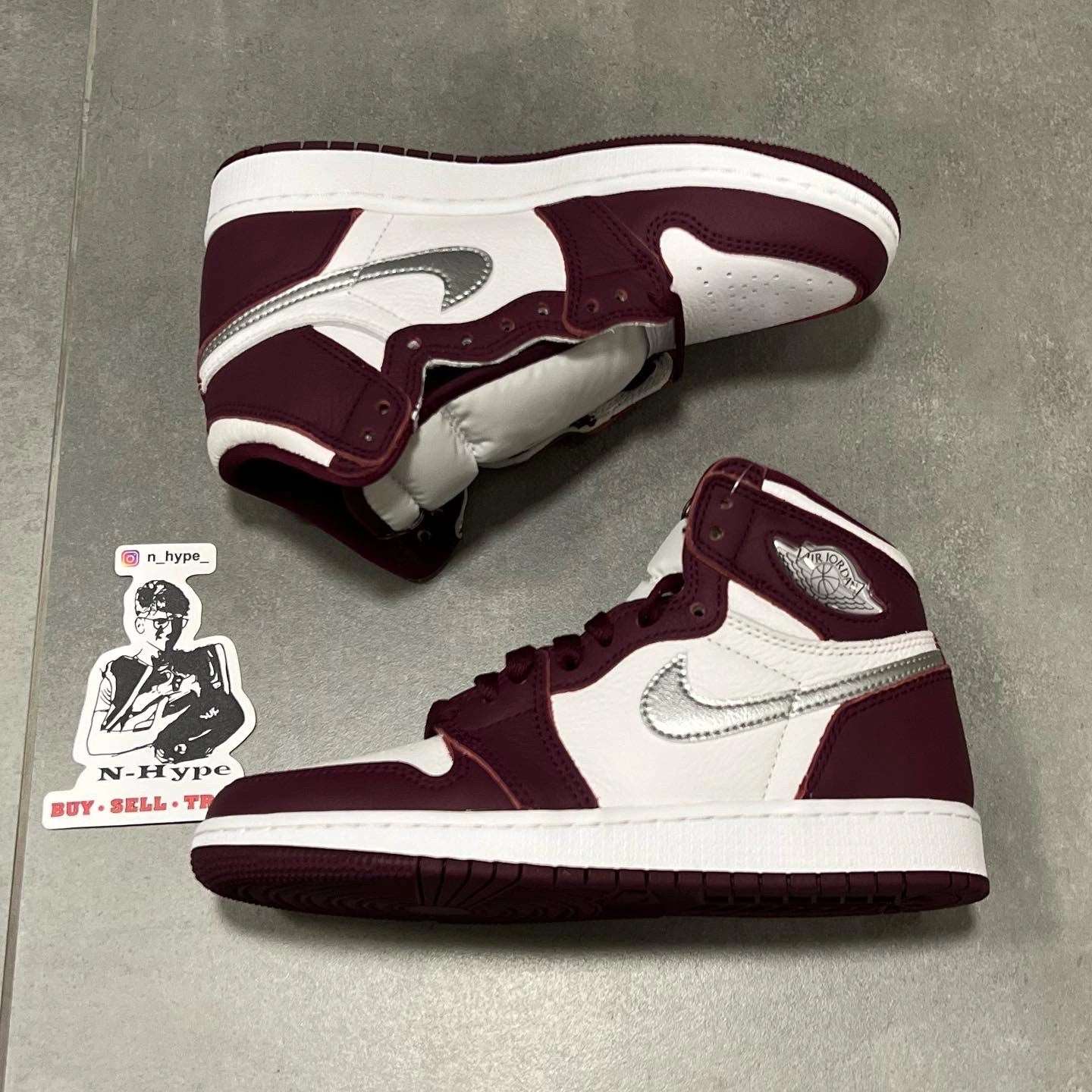 Jordan 1 Retro High OG Bordeaux (GS) - 575441-611 - N-Hype