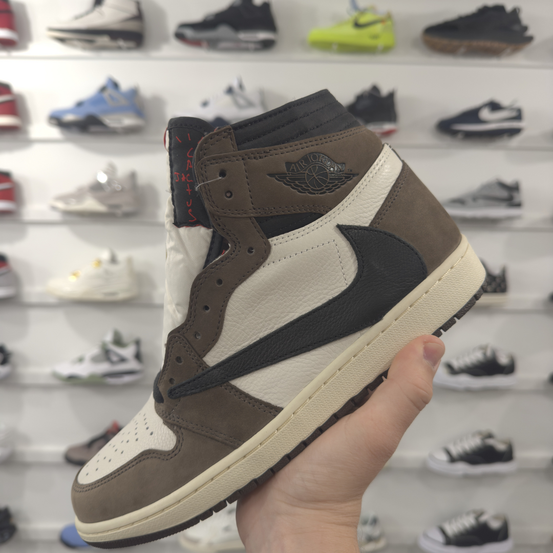 Jordan 1 Retro High OG SP Travis Scott Mocha CD4487 100 N Hype