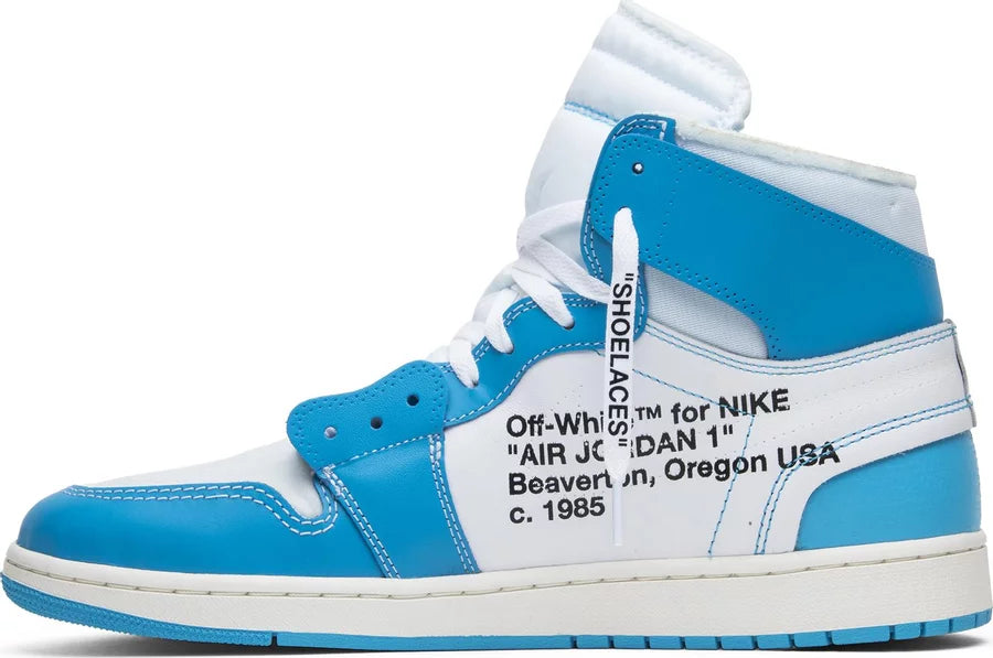 Jordan 1 light blue off white clearance