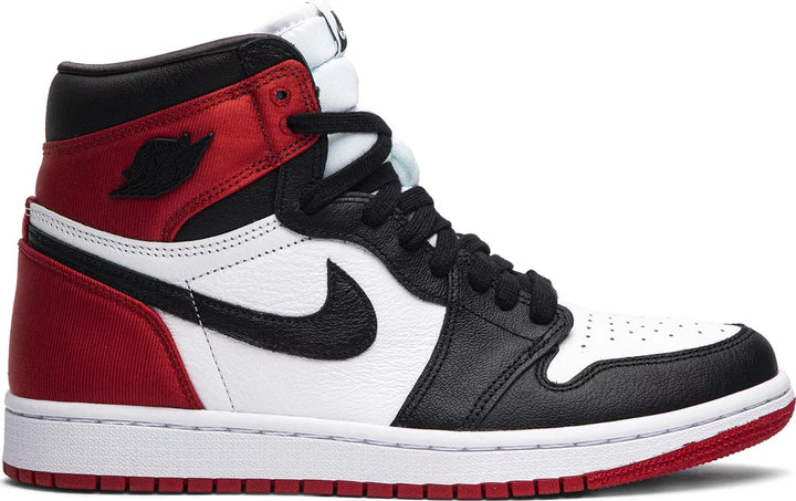 Jordan 1 Retro High Satin Black Toe (W)