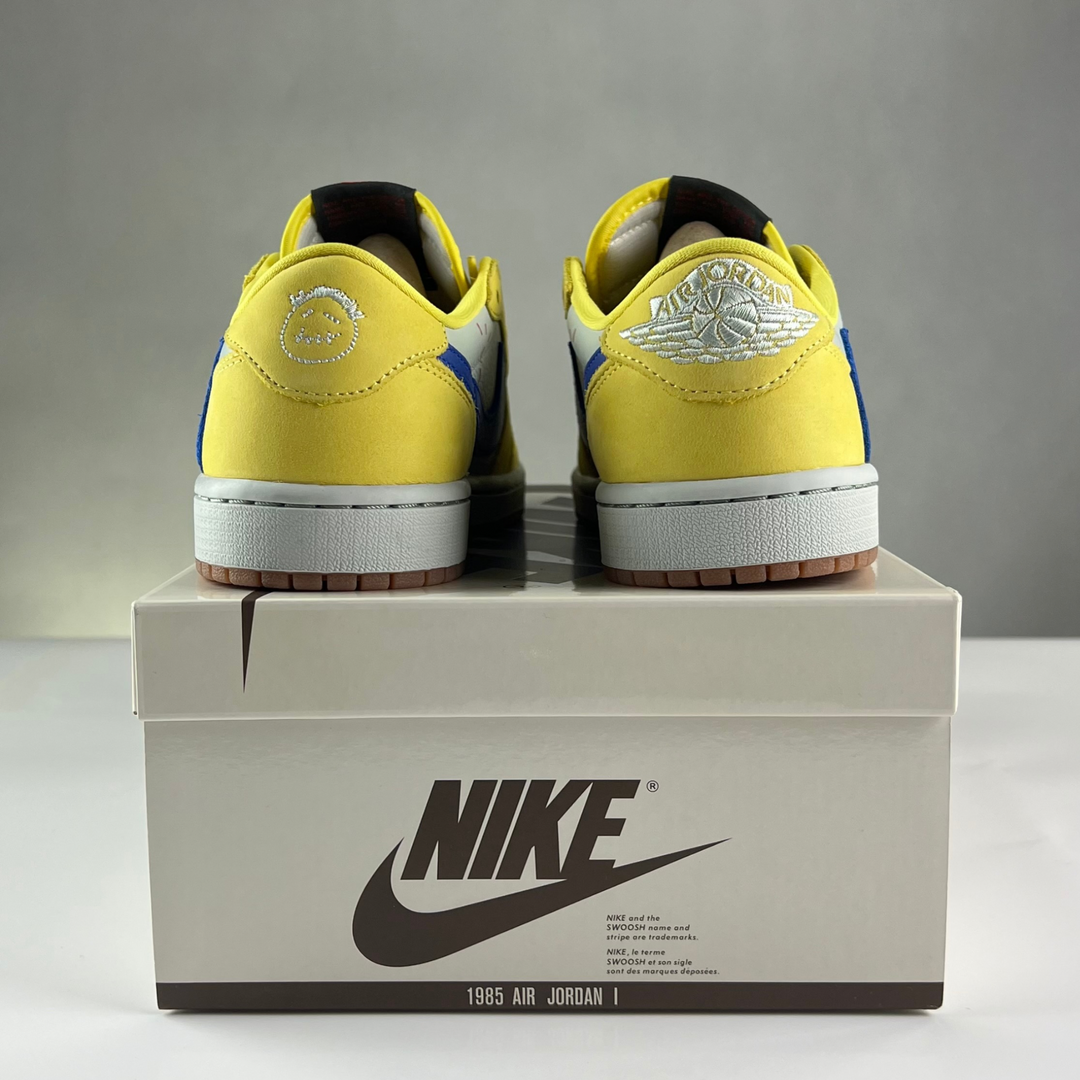 Jordan 1 Retro Low OG SP Travis Scott Canary (Women's)