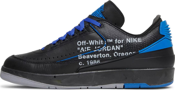 Jordan 2 Retro Low SP Off-White Black Blue