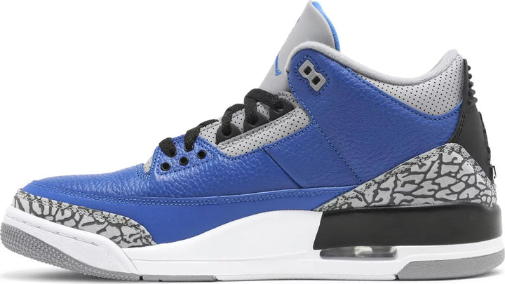 Jordan 3 Retro Varsity Royal Cement