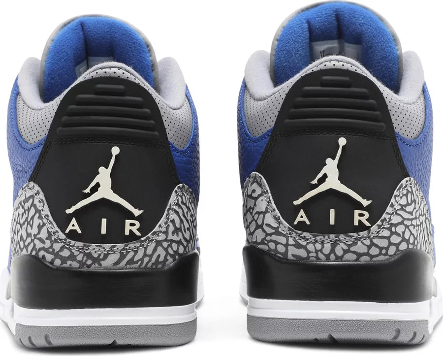 Jordan 3 Retro Varsity Royal Cement