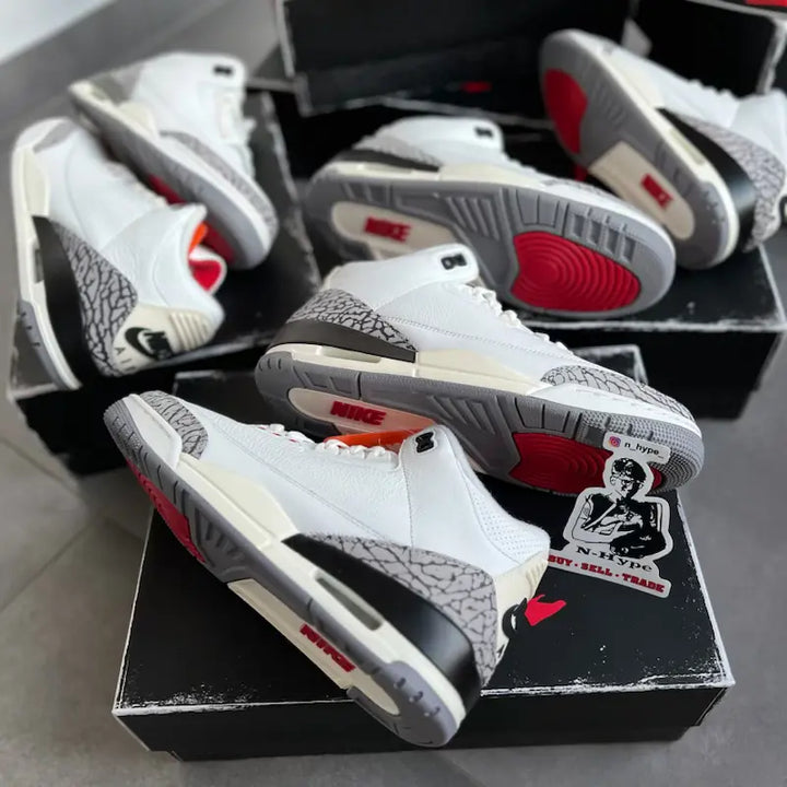 Jordan 3 Retro White Cement Reimagined