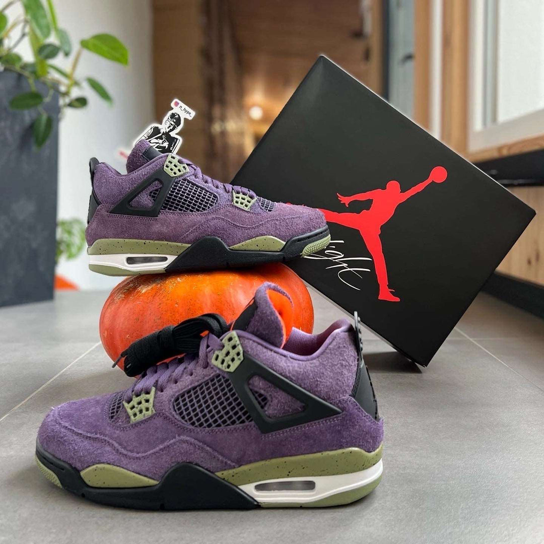 Jordan 4 Retro Canyon Purple (W)