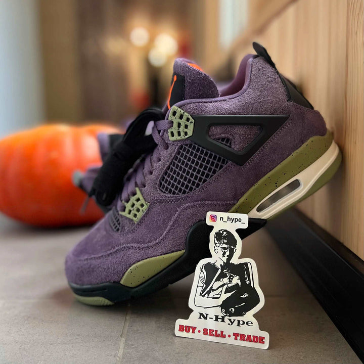 Jordan 4 Retro Canyon Purple (W)