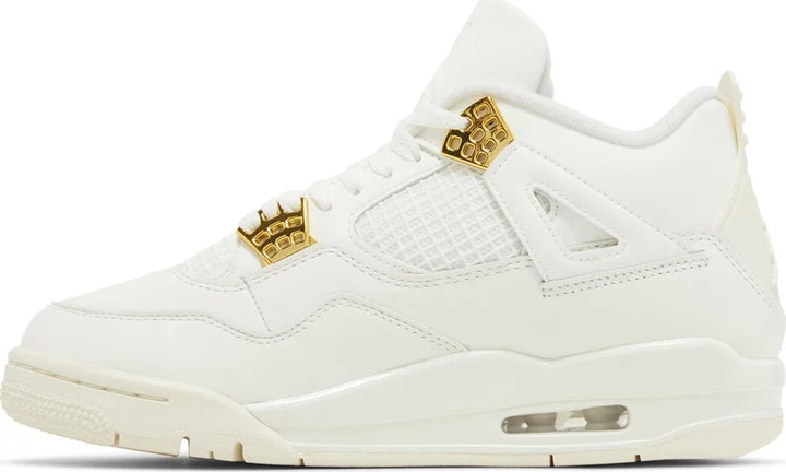 Jordan 4 Retro Metallic Gold (Women's)