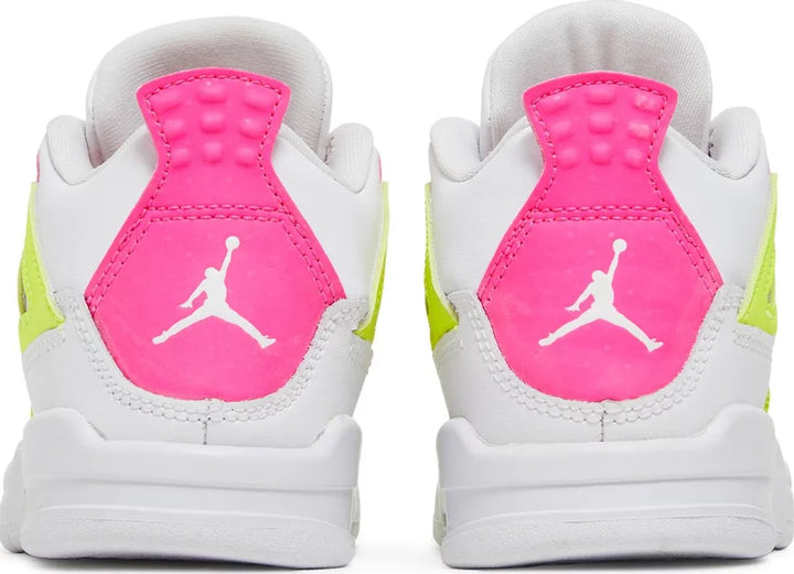 Jordan 4 Retro White Lemon Pink (PS)