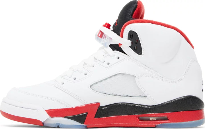 Jordan 5 Retro Fire Red Black Tongue (2013) (GS)