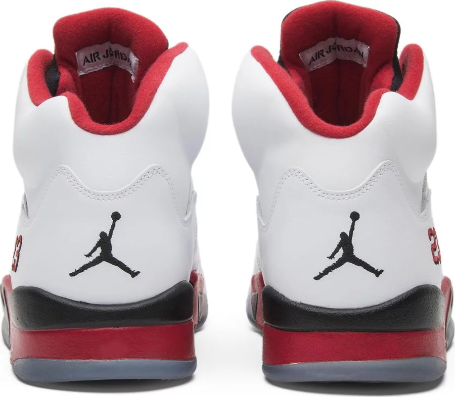 Jordan 5 Retro Fire Red Black Tongue 2013 136027 120 N Hype