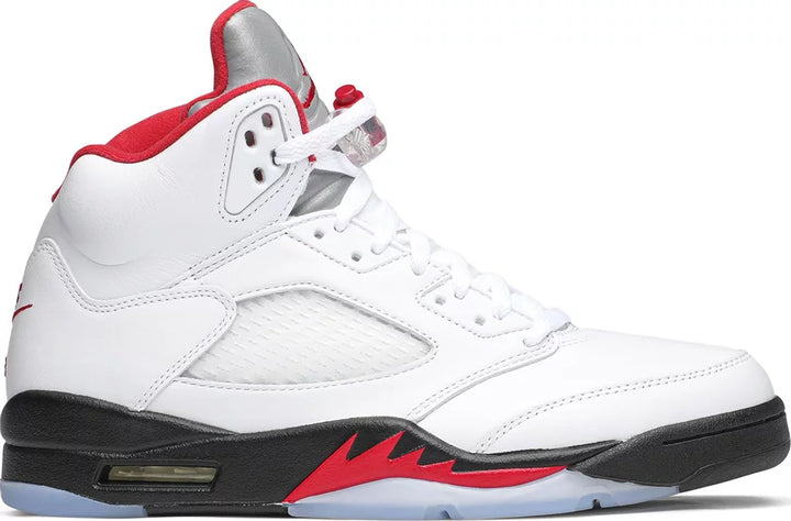 Jordan 5 Retro Fire Red Silver Tongue (2020)