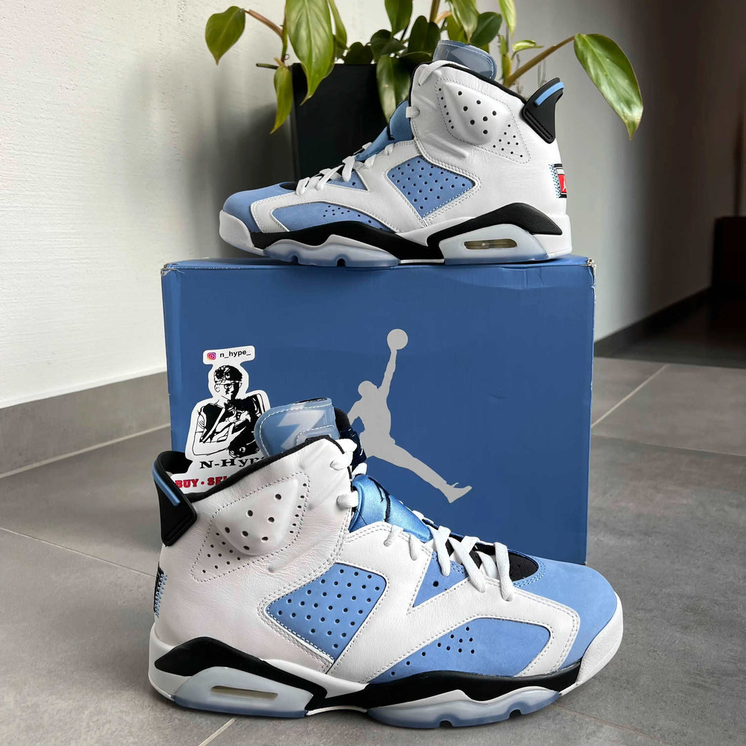 Jordan 6 Retro UNC White