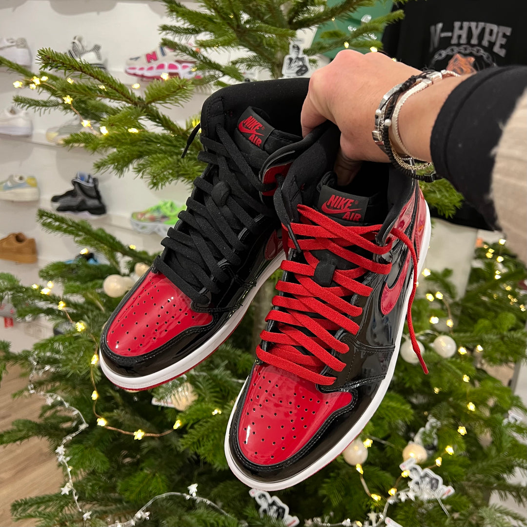 Jordan 1 Retro High OG Patent Bred 555088 063 N Hype