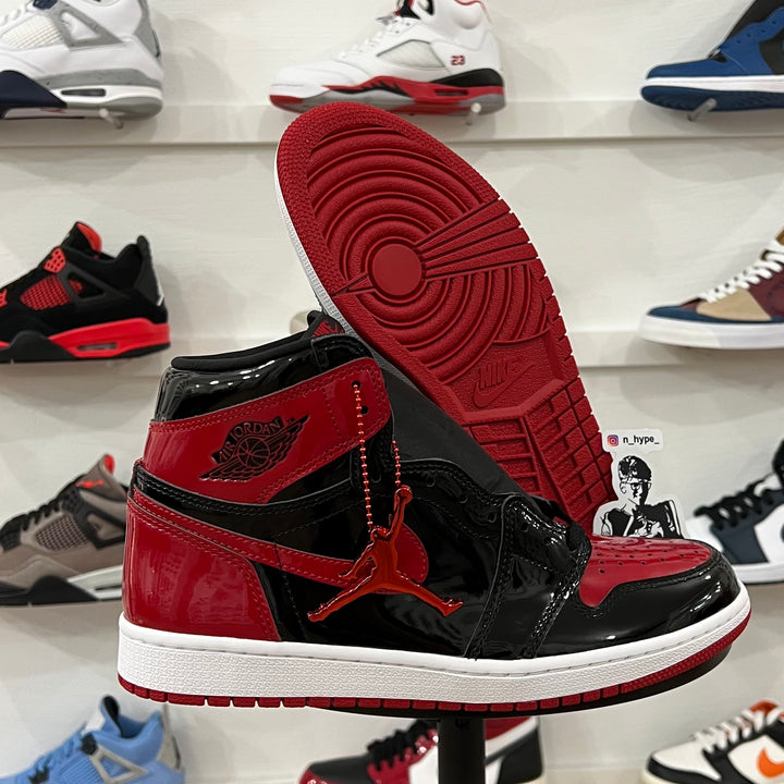 Jordan 1 Retro High OG Patent Bred Showroom NHype Lodz Polska 2