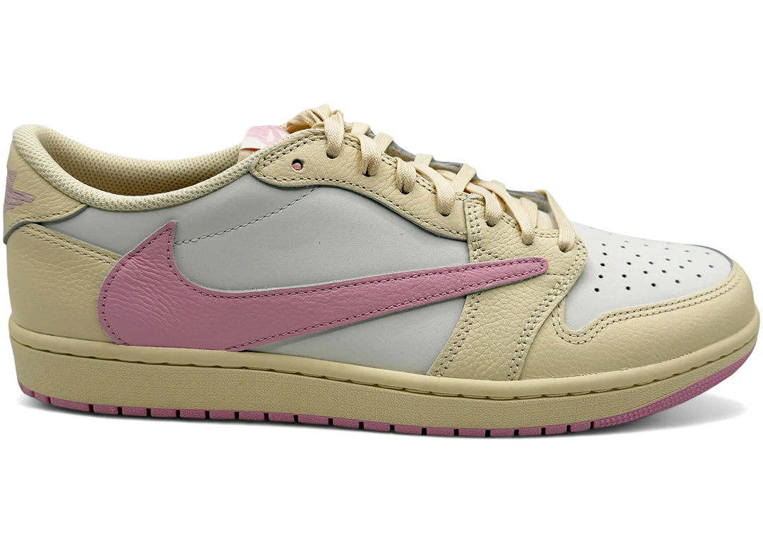 Jordan 1 Retro Low OG SP Travis Scott Shy Pink - Muślin. - N-Hype