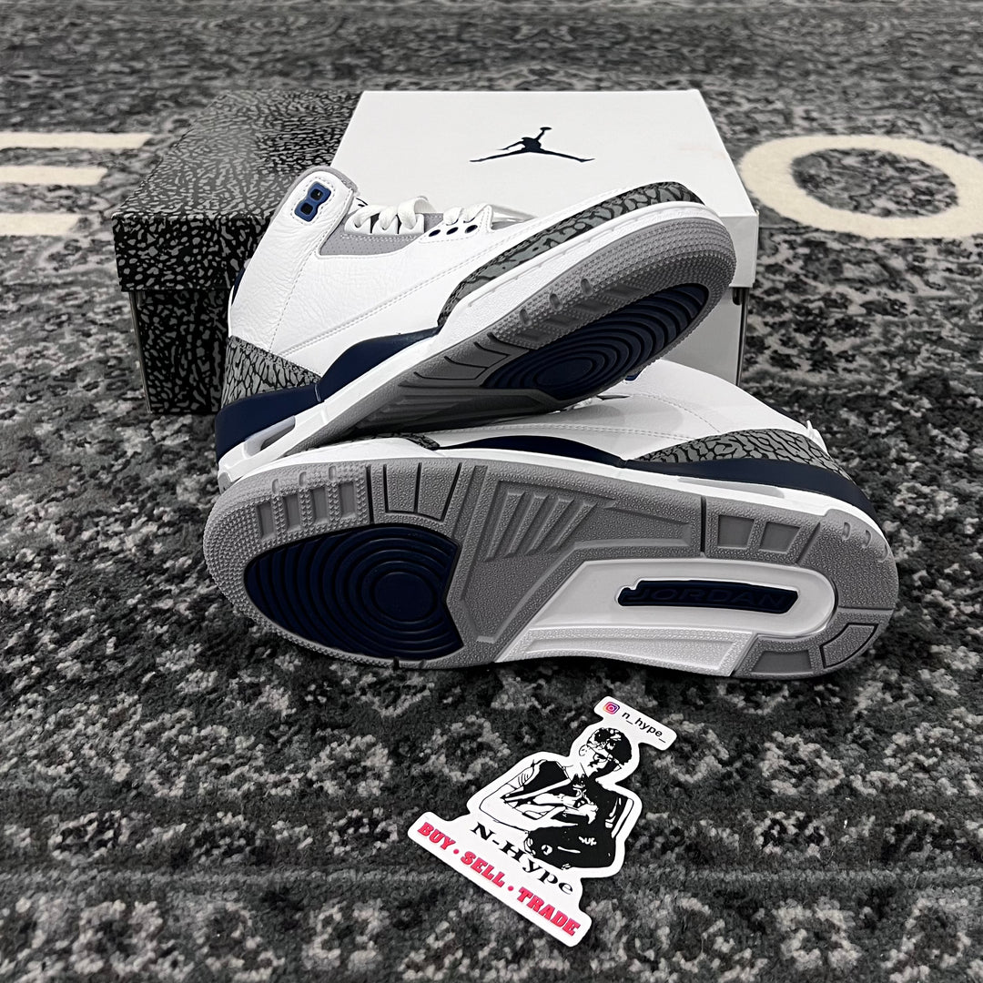 Jordan 3 Retro Midnight Navy Showroom NHype Lodz Polska 4