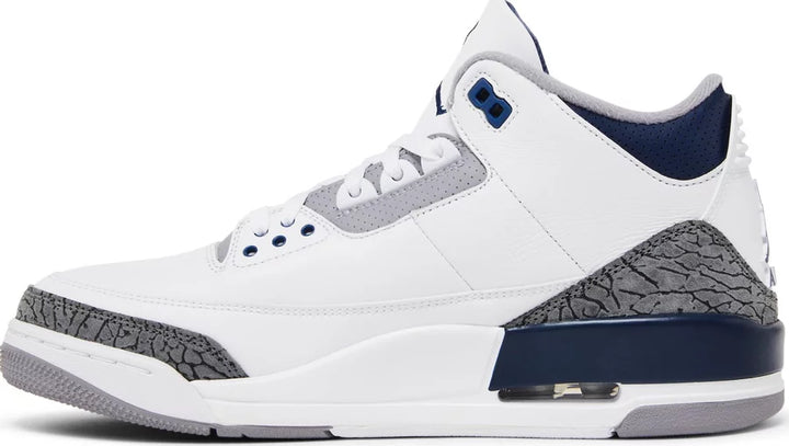 Jordan 3 Retro Midnight Navy bok wewnetrzny Lodz Polska