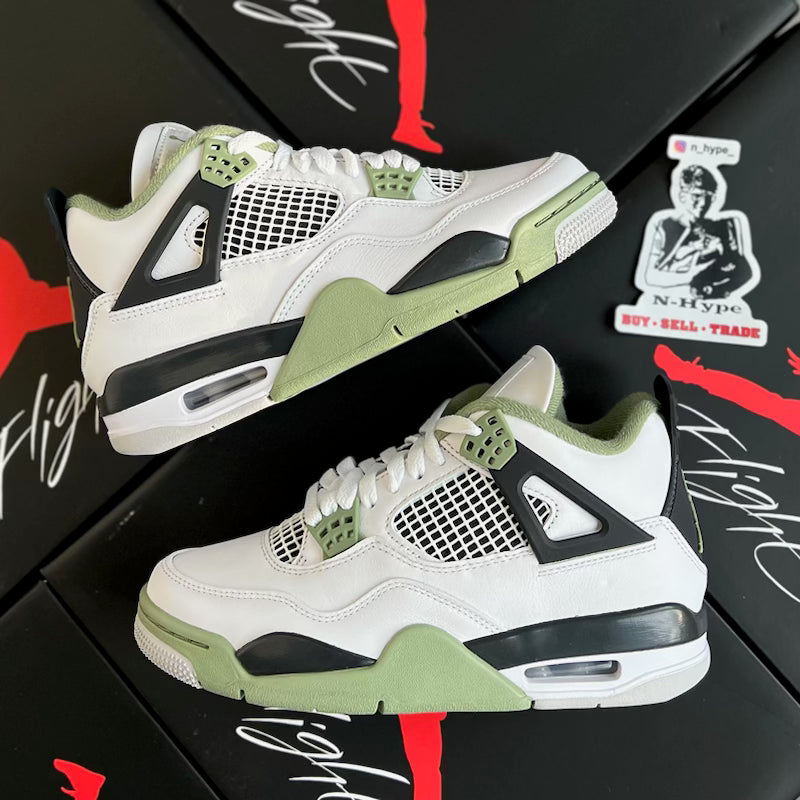 Jordan 4 Retro Seafoam (W) AQ9129-103 – N-Hype Jordan 4 Retro Seafoam (W) AQ9129-103 – N-Hype