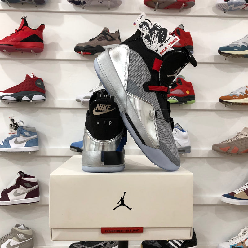 Jordan 33 silver and 2025 black