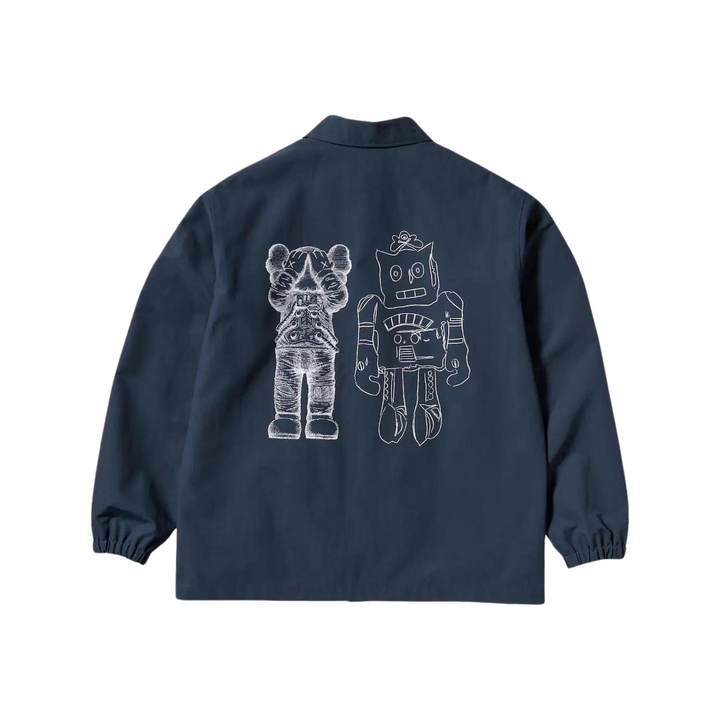 KAWS Uniqlo x Andy Warhol Coach Jacket Navy