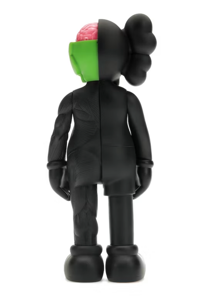 KAWS Companion Flayed Open Edition Vinyl Figure Black Lodz Polska Tyl