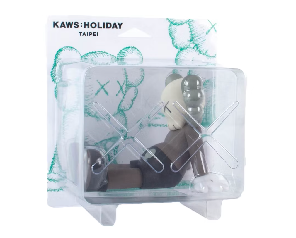 KAWS Holiday Taipei Vinyl Figure Brown opakowanie Lodz Polska
