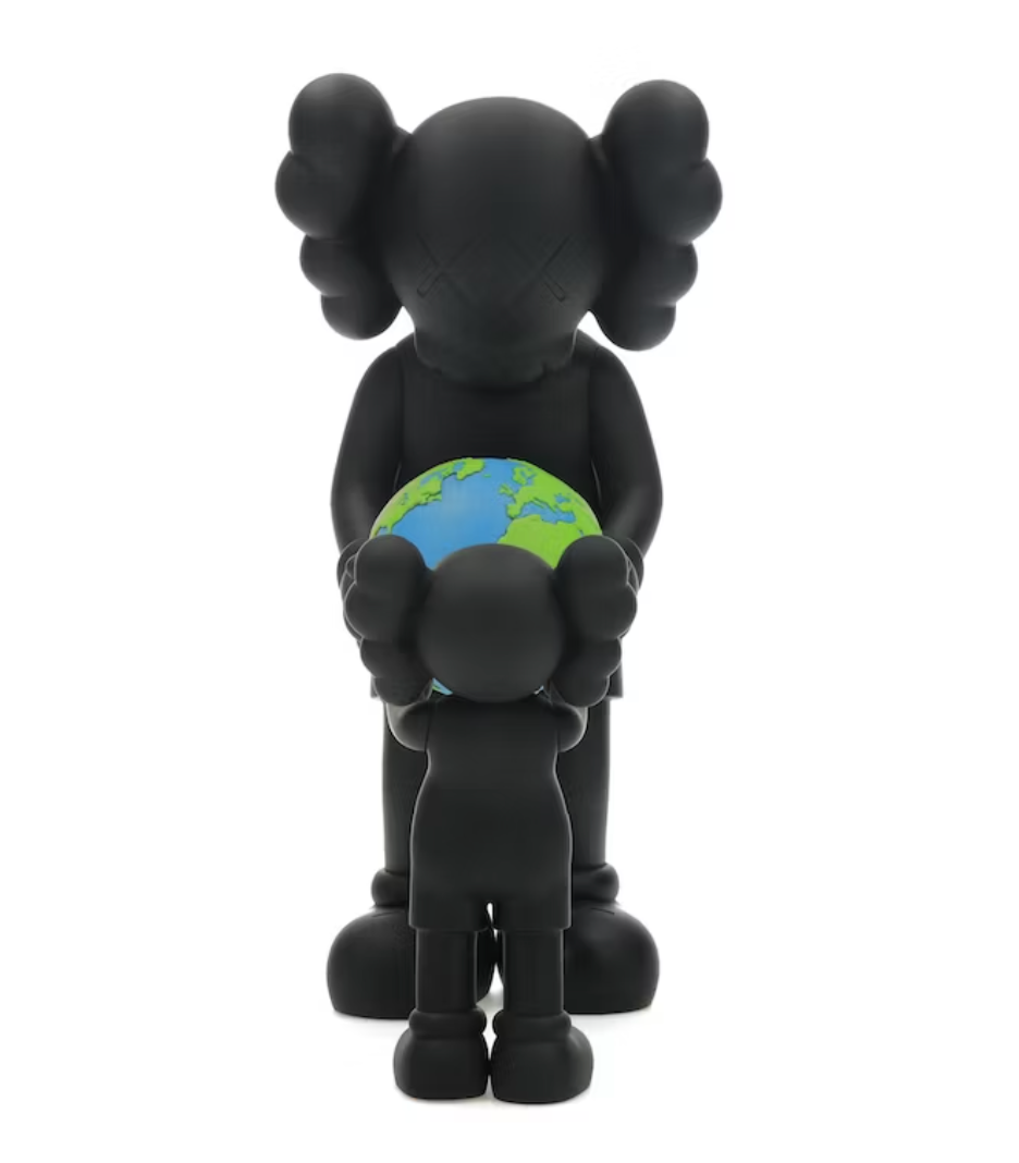 KAWS THE PROMISE Vinyl Figure Black Lodz Polska Front