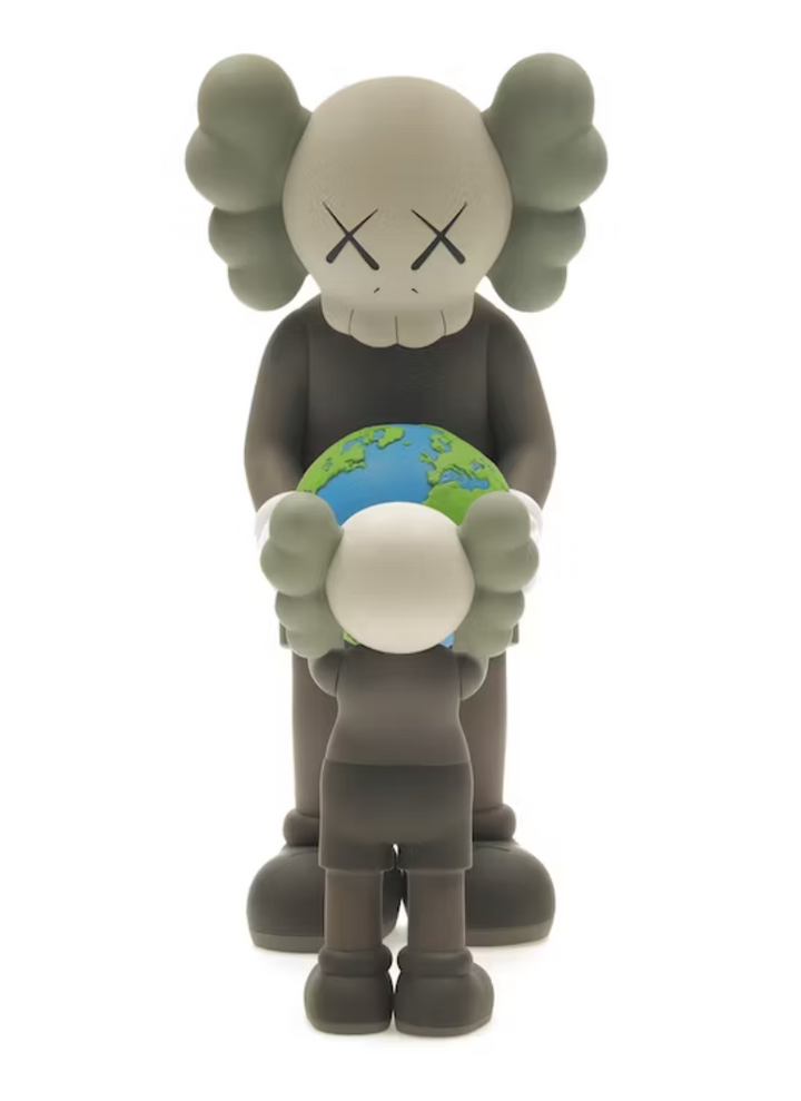 KAWS THE PROMISE Vinyl Figure Brown Front Lodz Polska