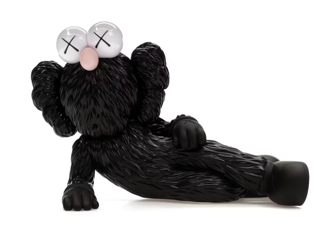 KAWS TIME OFF Vinyl Figure Black Showroom NHype Lodz Polska